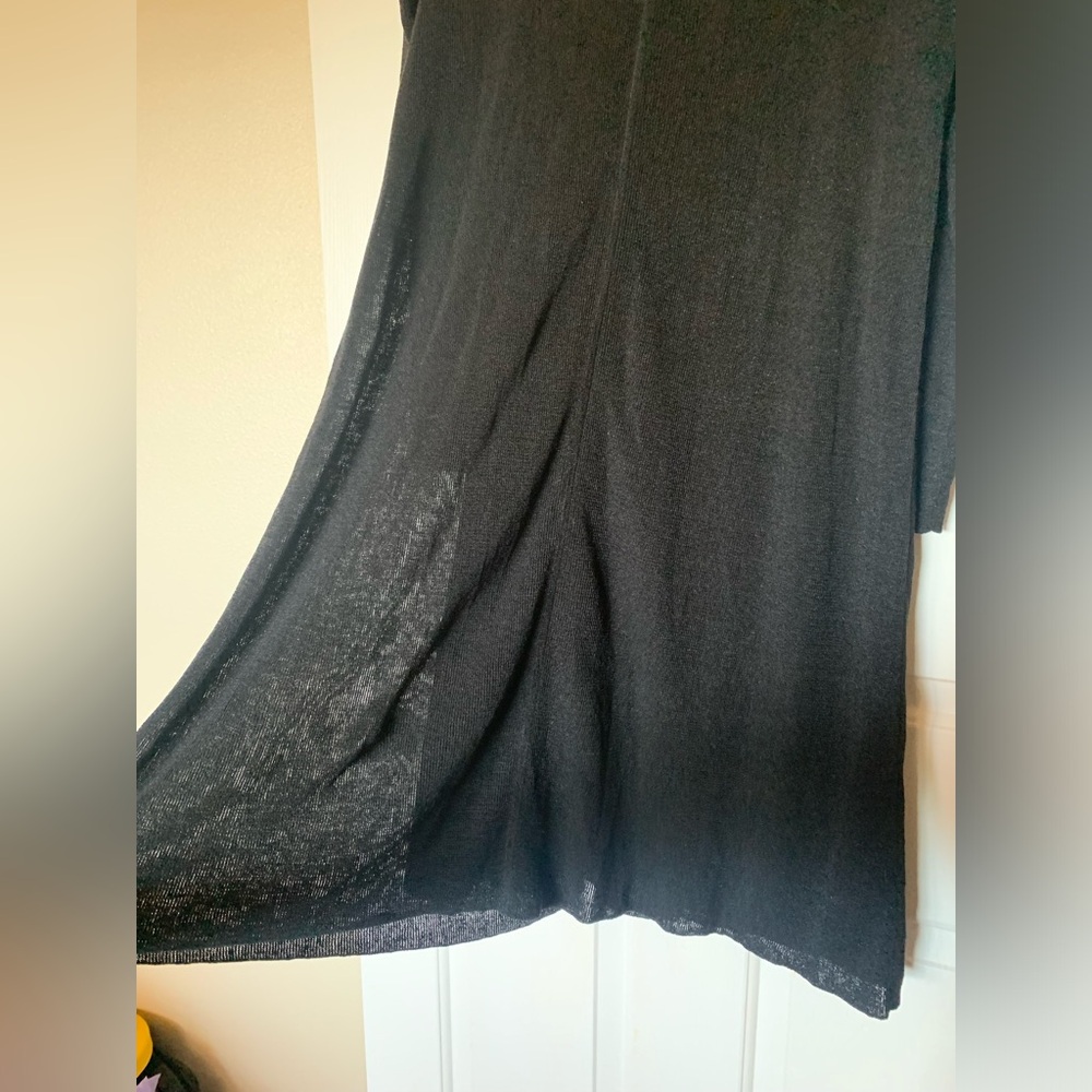 Eileen Fisher black sweater dress XL NWT - Picture 5 of 9